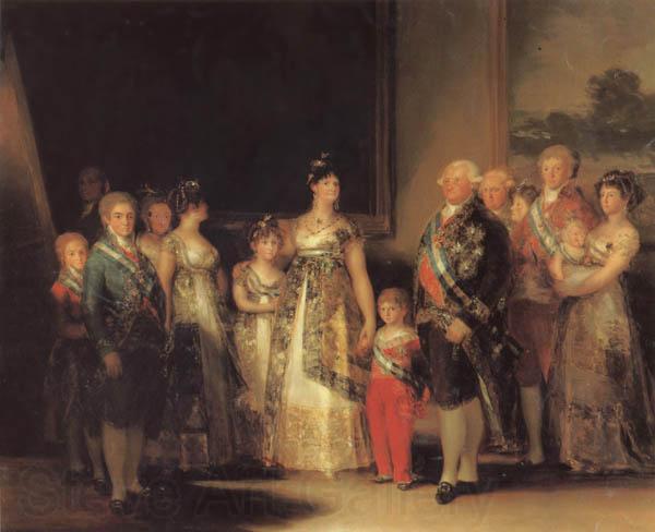 Francisco de goya y Lucientes The Family of Charles IV